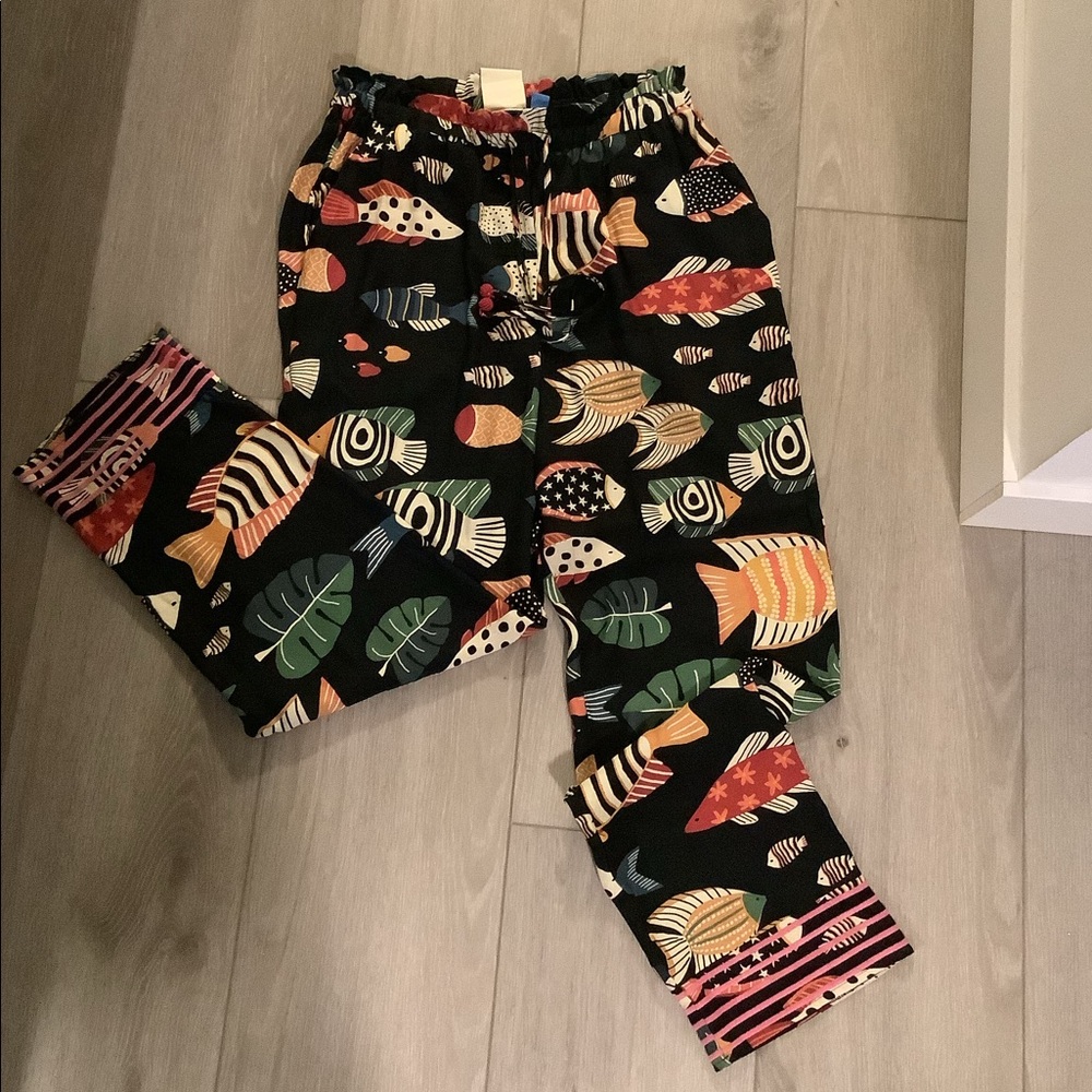 Anthropologie FARM Rio Sealife Joggers